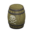 Pirate Barrel Animal Crossing New Horizons | ACNH Critter - ACNHMALL