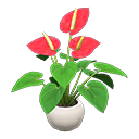 Anthurium Plant Animal Crossing New Horizons | ACNH Critter - ACNHMALL