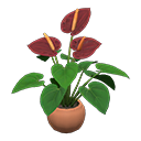 Anthurium Plant Animal Crossing New Horizons | ACNH Critter - ACNHMALL