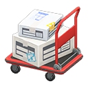 Rolling Cart Animal Crossing New Horizons | ACNH Critter - ACNHMALL