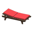 Poolside Bed Animal Crossing New Horizons | ACNH Critter - ACNHMALL