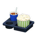 Popcorn Snack Set Animal Crossing New Horizons | ACNH Critter - ACNHMALL