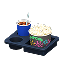 Popcorn Snack Set Animal Crossing New Horizons | ACNH Critter - ACNHMALL