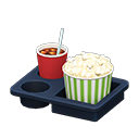 Popcorn Snack Set Animal Crossing New Horizons | ACNH Critter - ACNHMALL