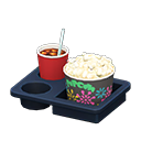 Popcorn Snack Set Animal Crossing New Horizons | ACNH Critter - ACNHMALL
