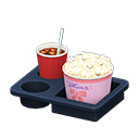 Popcorn Snack Set Animal Crossing New Horizons | ACNH Critter - ACNHMALL