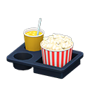 Popcorn Snack Set Animal Crossing New Horizons | ACNH Critter - ACNHMALL
