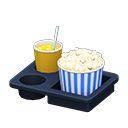 Popcorn Snack Set Animal Crossing New Horizons | ACNH Critter - ACNHMALL