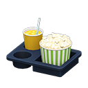 Popcorn Snack Set Animal Crossing New Horizons | ACNH Critter - ACNHMALL