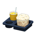 Popcorn Snack Set Animal Crossing New Horizons | ACNH Critter - ACNHMALL
