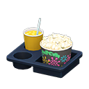 Popcorn Snack Set Animal Crossing New Horizons | ACNH Critter - ACNHMALL