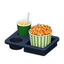 Popcorn Snack Set Animal Crossing New Horizons | ACNH Critter - ACNHMALL