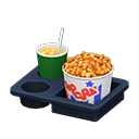 Popcorn Snack Set Animal Crossing New Horizons | ACNH Critter - ACNHMALL