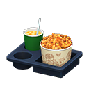 Popcorn Snack Set Animal Crossing New Horizons | ACNH Critter - ACNHMALL