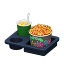 Popcorn Snack Set Animal Crossing New Horizons | ACNH Critter - ACNHMALL