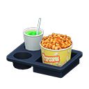 Popcorn Snack Set Animal Crossing New Horizons | ACNH Critter - ACNHMALL