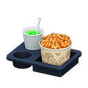 Popcorn Snack Set Animal Crossing New Horizons | ACNH Critter - ACNHMALL