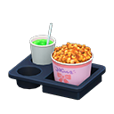 Popcorn Snack Set Animal Crossing New Horizons | ACNH Critter - ACNHMALL