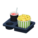 Popcorn Snack Set Animal Crossing New Horizons | ACNH Critter - ACNHMALL