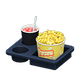 Curry-flavored & berry soda x Popcorn