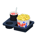 Popcorn Snack Set Animal Crossing New Horizons | ACNH Critter - ACNHMALL