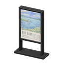 Poster Stand Animal Crossing New Horizons | ACNH Critter - ACNHMALL