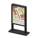 Poster Stand Animal Crossing New Horizons | ACNH Critter - ACNHMALL