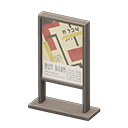 Poster Stand Animal Crossing New Horizons | ACNH Critter - ACNHMALL