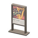 Poster Stand Animal Crossing New Horizons | ACNH Critter - ACNHMALL