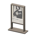 Poster Stand Animal Crossing New Horizons | ACNH Critter - ACNHMALL