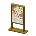 Poster Stand Animal Crossing New Horizons | ACNH Critter - ACNHMALL