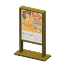 Poster Stand Animal Crossing New Horizons | ACNH Critter - ACNHMALL