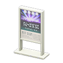 Poster Stand Animal Crossing New Horizons | ACNH Critter - ACNHMALL
