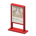 Poster Stand Animal Crossing New Horizons | ACNH Critter - ACNHMALL