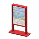 Poster Stand Animal Crossing New Horizons | ACNH Critter - ACNHMALL
