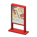 Poster Stand Animal Crossing New Horizons | ACNH Critter - ACNHMALL