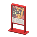 Poster Stand Animal Crossing New Horizons | ACNH Critter - ACNHMALL