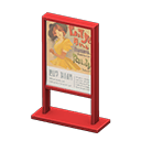 Poster Stand Animal Crossing New Horizons | ACNH Critter - ACNHMALL