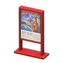 Poster Stand Animal Crossing New Horizons | ACNH Critter - ACNHMALL
