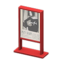 Poster Stand Animal Crossing New Horizons | ACNH Critter - ACNHMALL