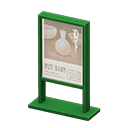 Poster Stand Animal Crossing New Horizons | ACNH Critter - ACNHMALL