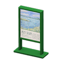 Poster Stand Animal Crossing New Horizons | ACNH Critter - ACNHMALL