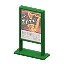 Poster Stand Animal Crossing New Horizons | ACNH Critter - ACNHMALL
