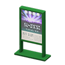Poster Stand Animal Crossing New Horizons | ACNH Critter - ACNHMALL