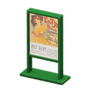 Poster Stand Animal Crossing New Horizons | ACNH Critter - ACNHMALL