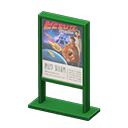 Poster Stand Animal Crossing New Horizons | ACNH Critter - ACNHMALL