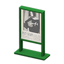 Poster Stand Animal Crossing New Horizons | ACNH Critter - ACNHMALL