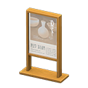 Poster Stand Animal Crossing New Horizons | ACNH Critter - ACNHMALL