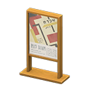 Poster Stand Animal Crossing New Horizons | ACNH Critter - ACNHMALL