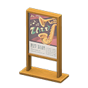 Poster Stand Animal Crossing New Horizons | ACNH Critter - ACNHMALL